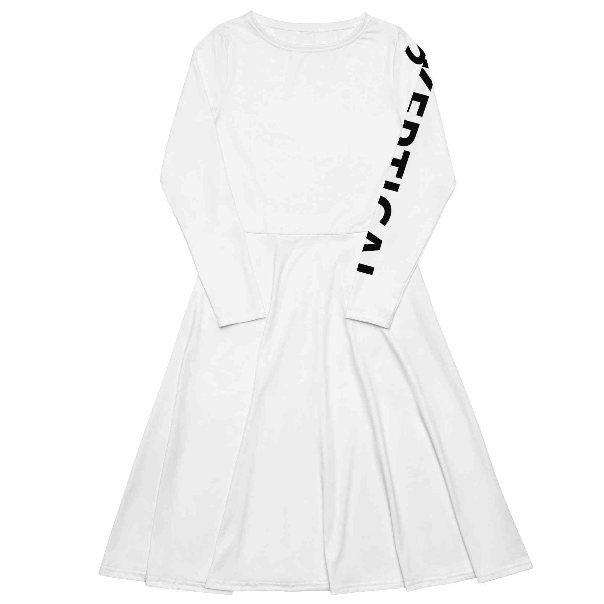 SKEPTICAL N.E.C Long Sleeve Midi Dress