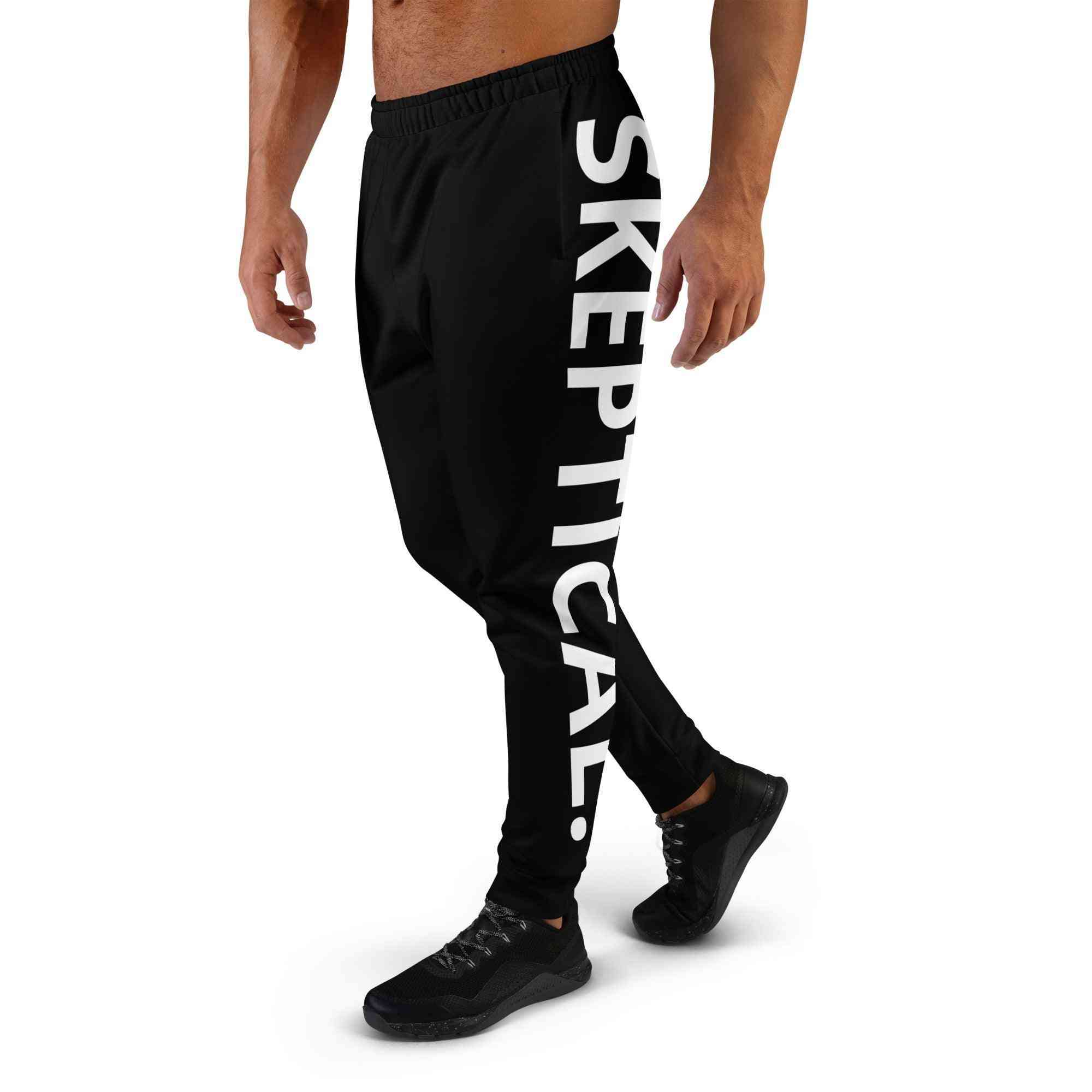 SKEPTICAL. Black Men's Joggers - SKEPTICAL BRANDS