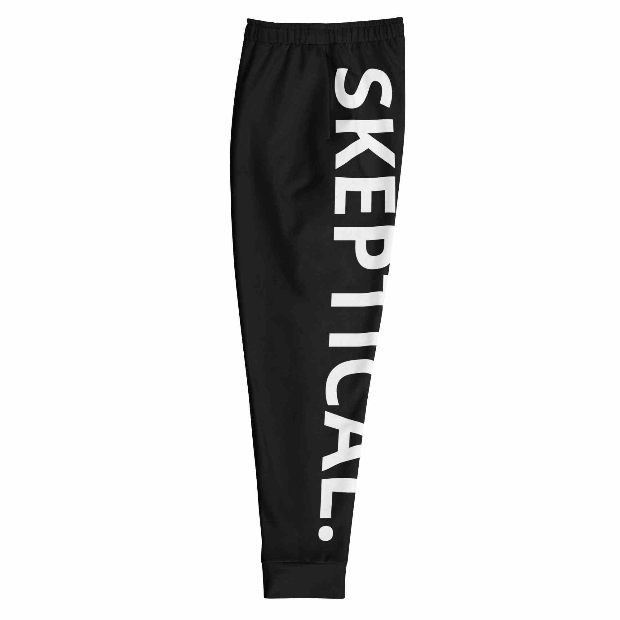 SKEPTICAL. Black Men's Joggers - SKEPTICAL BRANDS