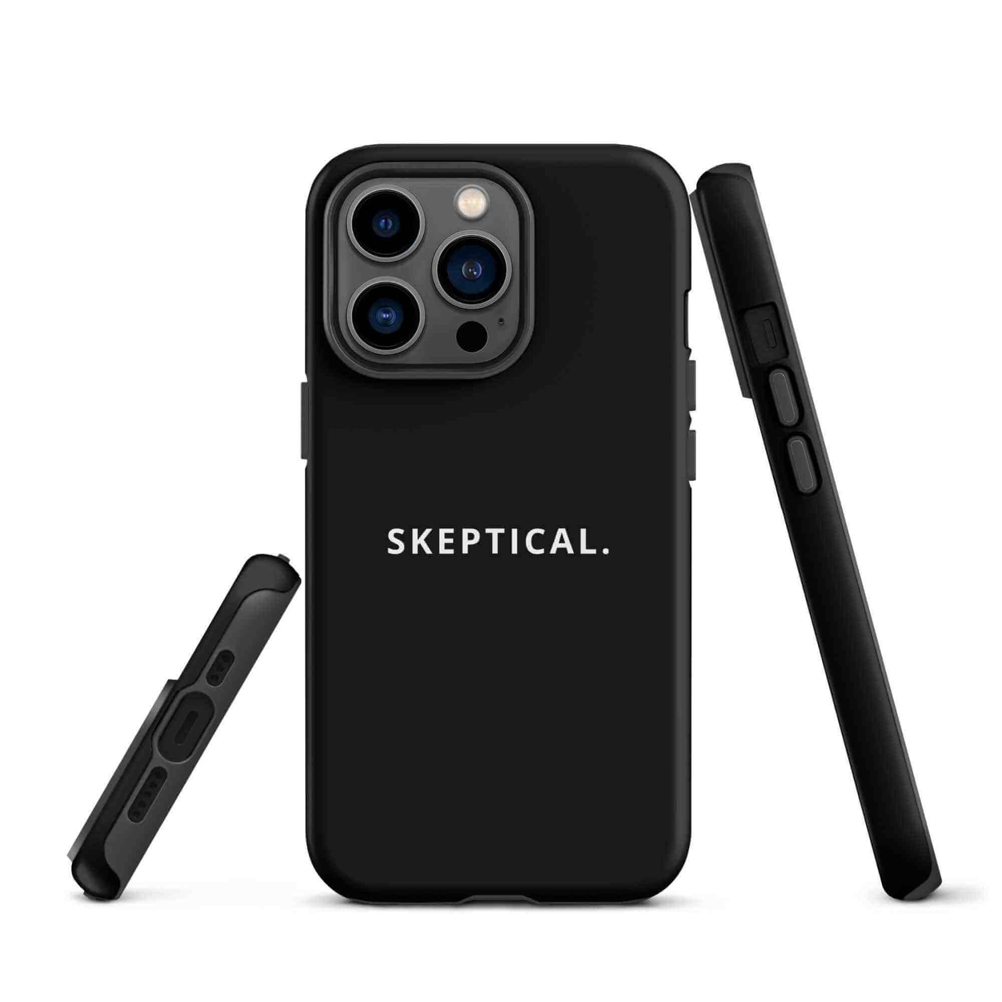 SKEPTICAL. Matte Tough Case for iPhone® 