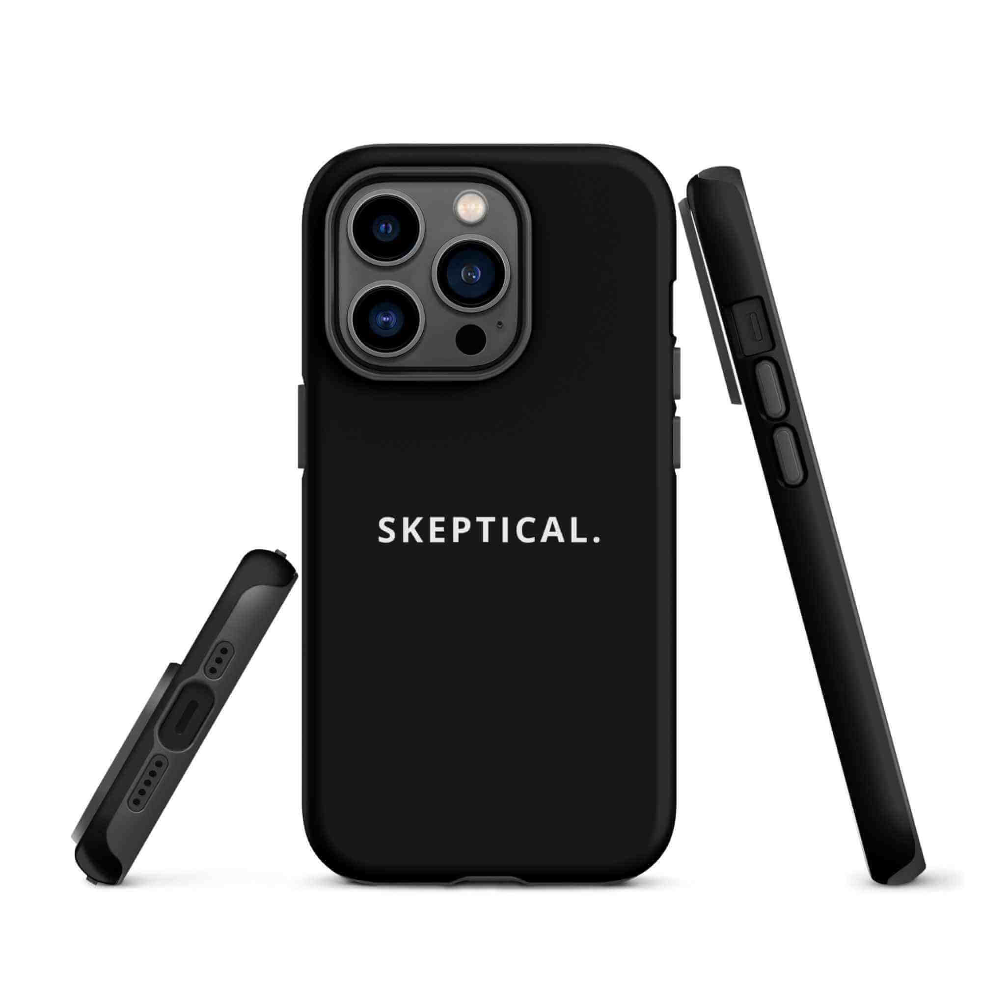 SKEPTICAL. Matte Tough Case for iPhone® 