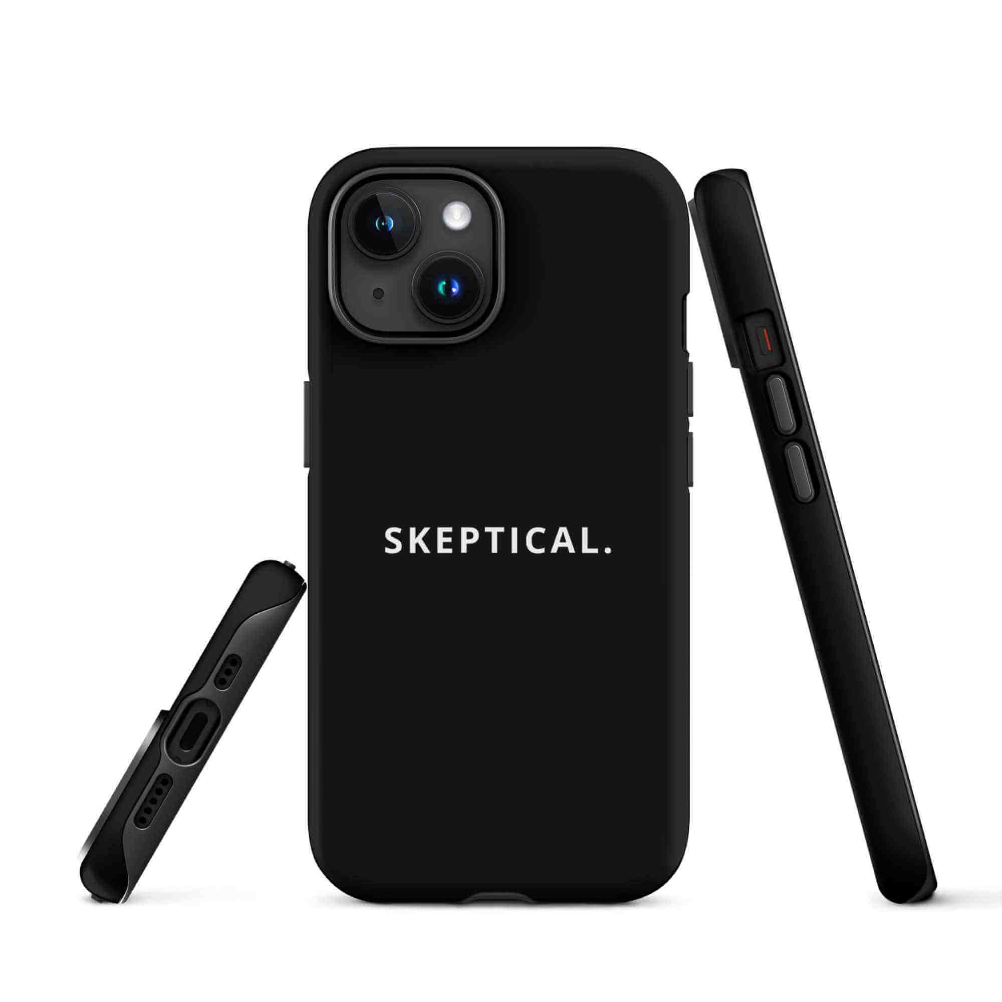 SKEPTICAL. Matte Tough Case for iPhone® 