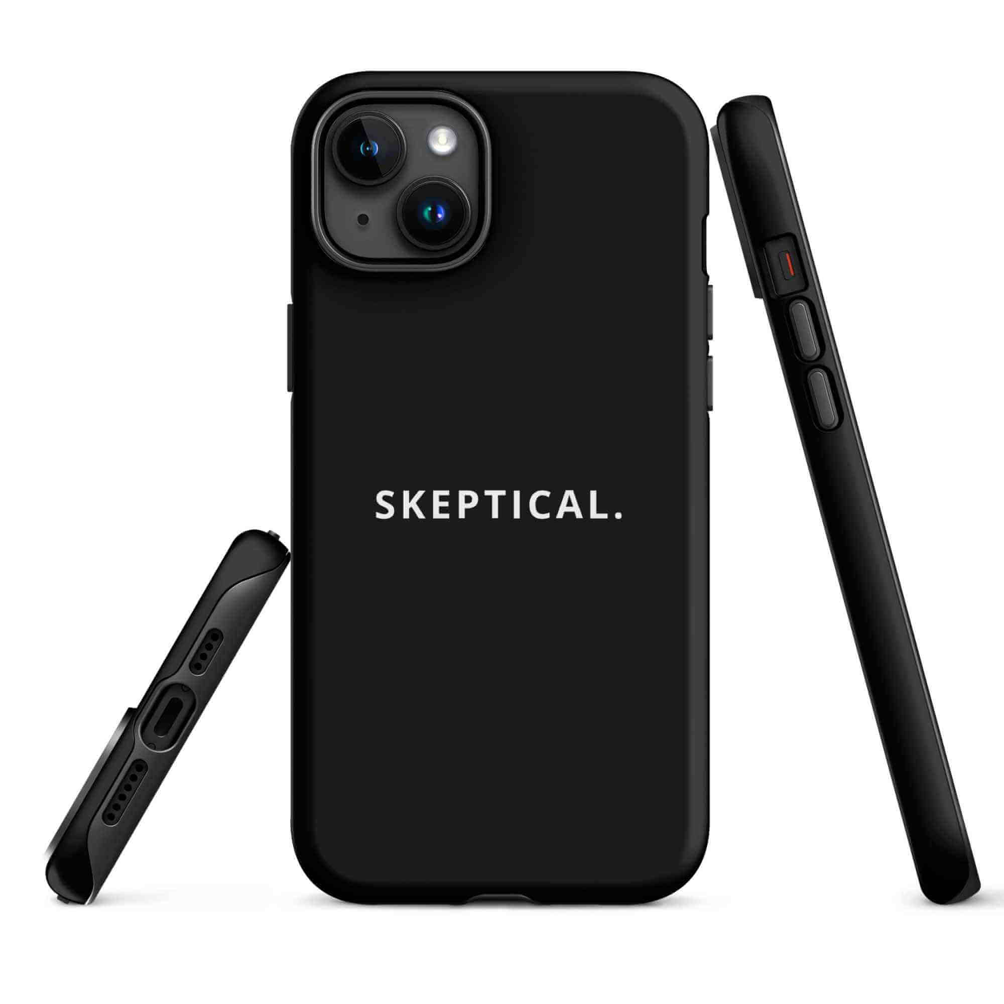 SKEPTICAL. Matte Tough Case for iPhone® 