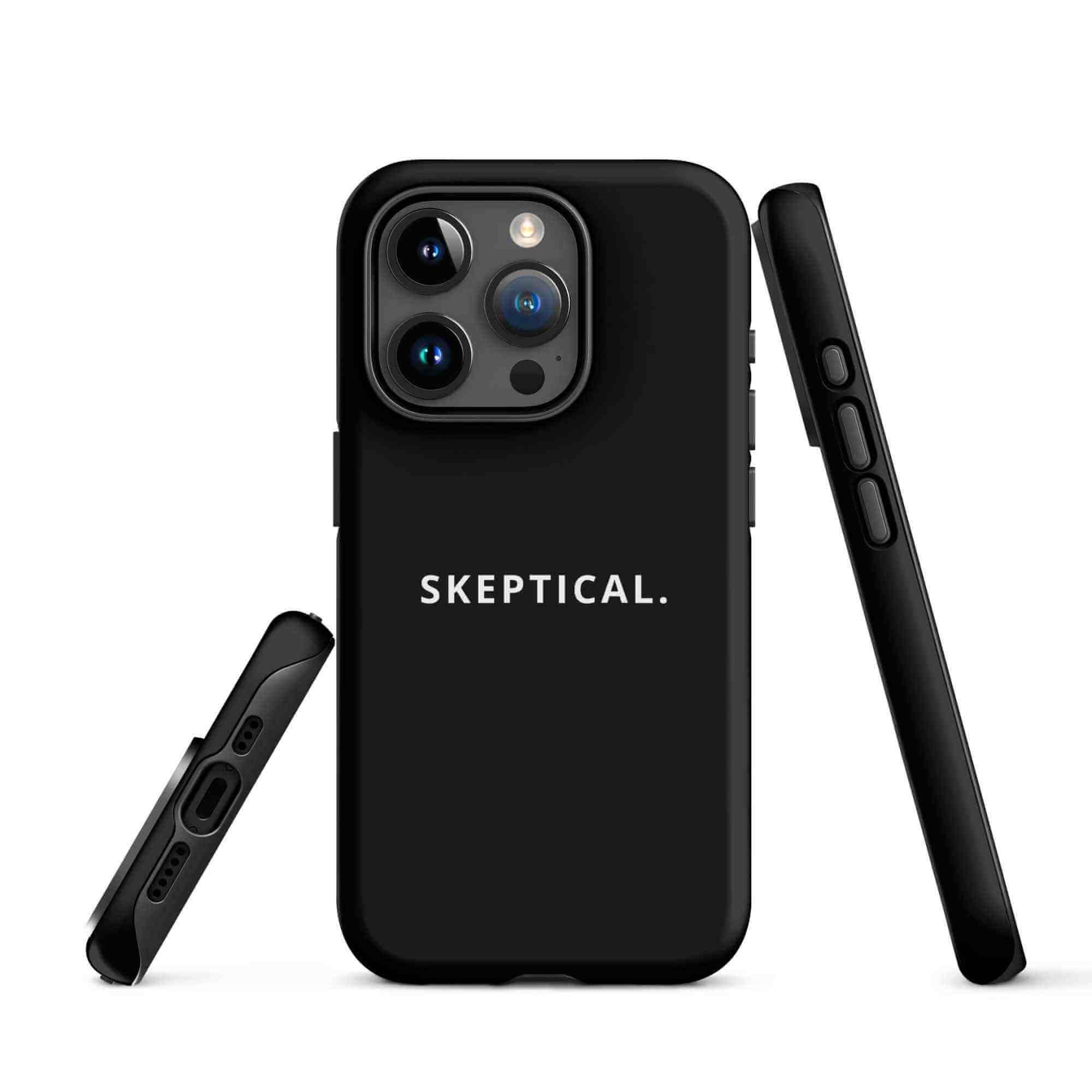 SKEPTICAL. Matte Tough Case for iPhone® 