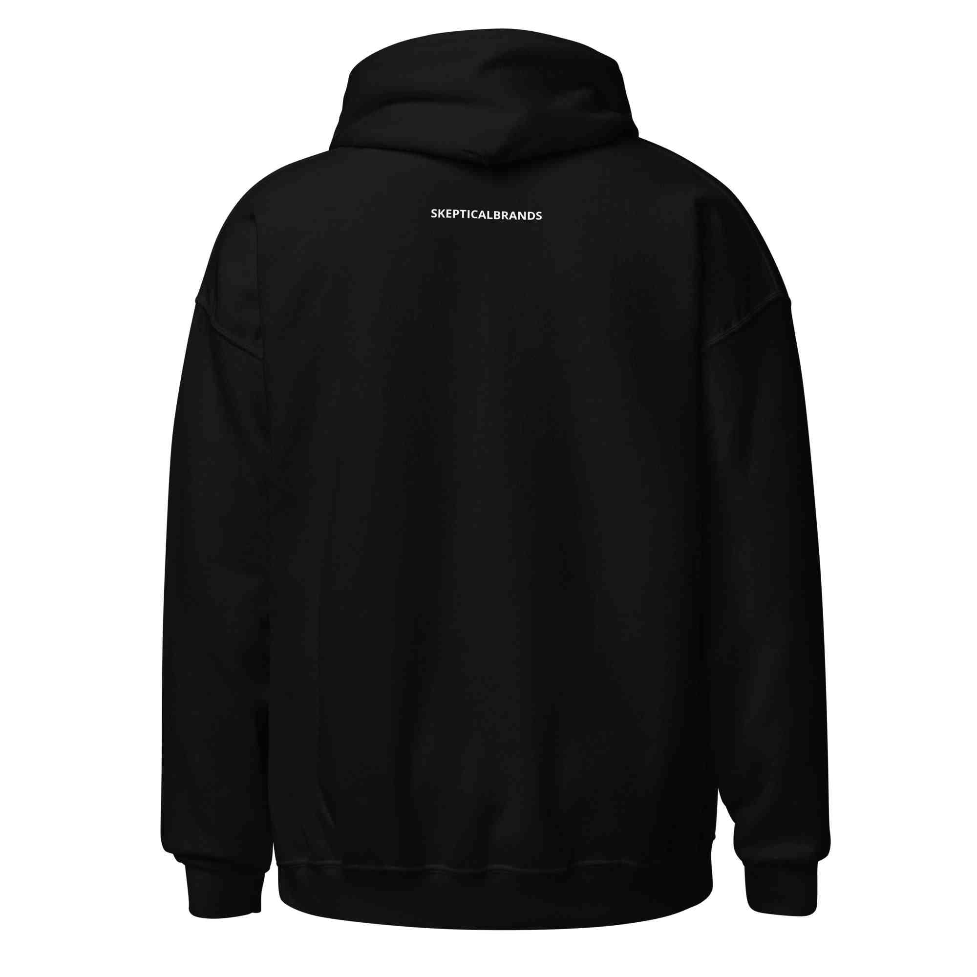 SKEPTICAL N.E.C Black Unisex Hoodie