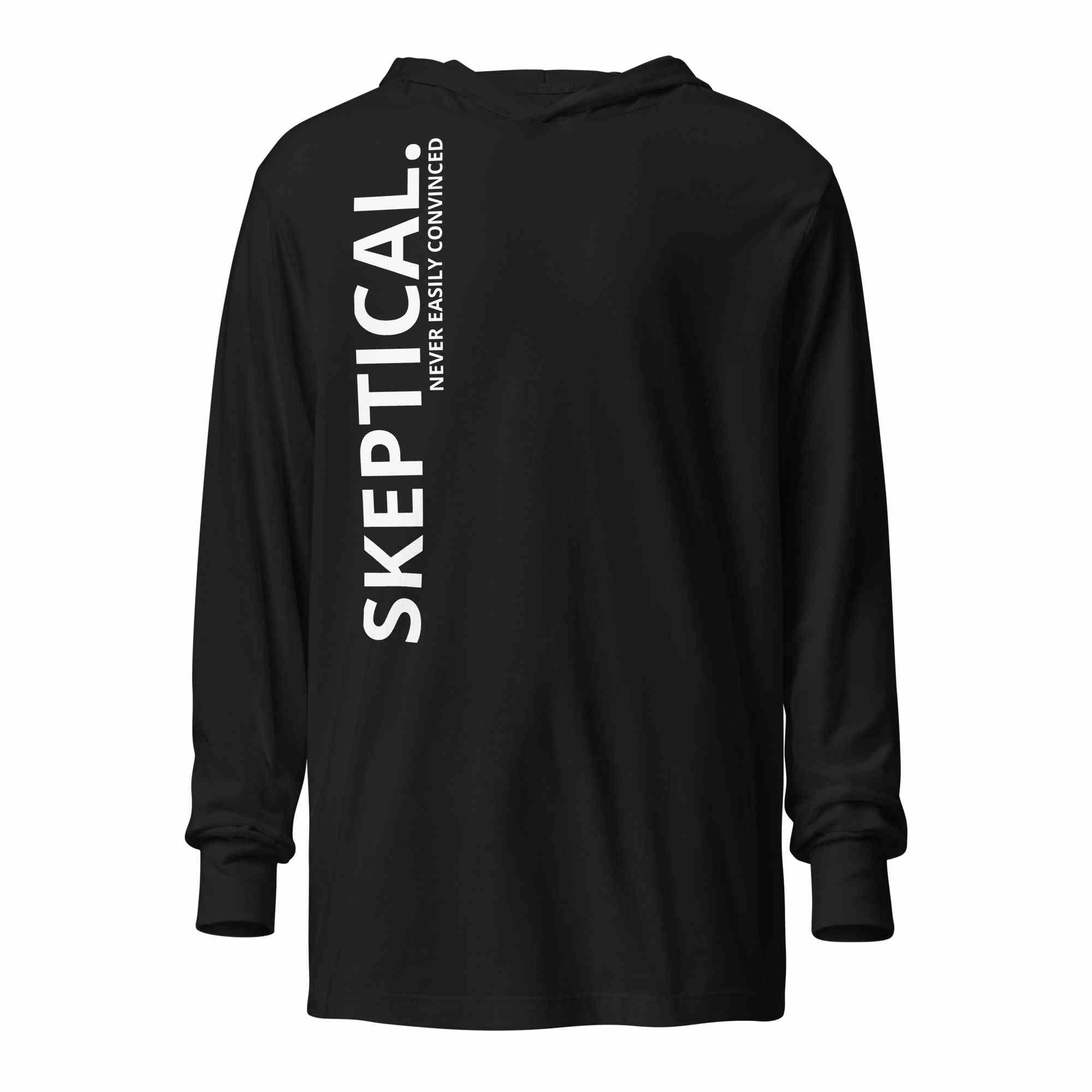 SKEPTICAL N.E.C. Hooded long-Sleeve Tee