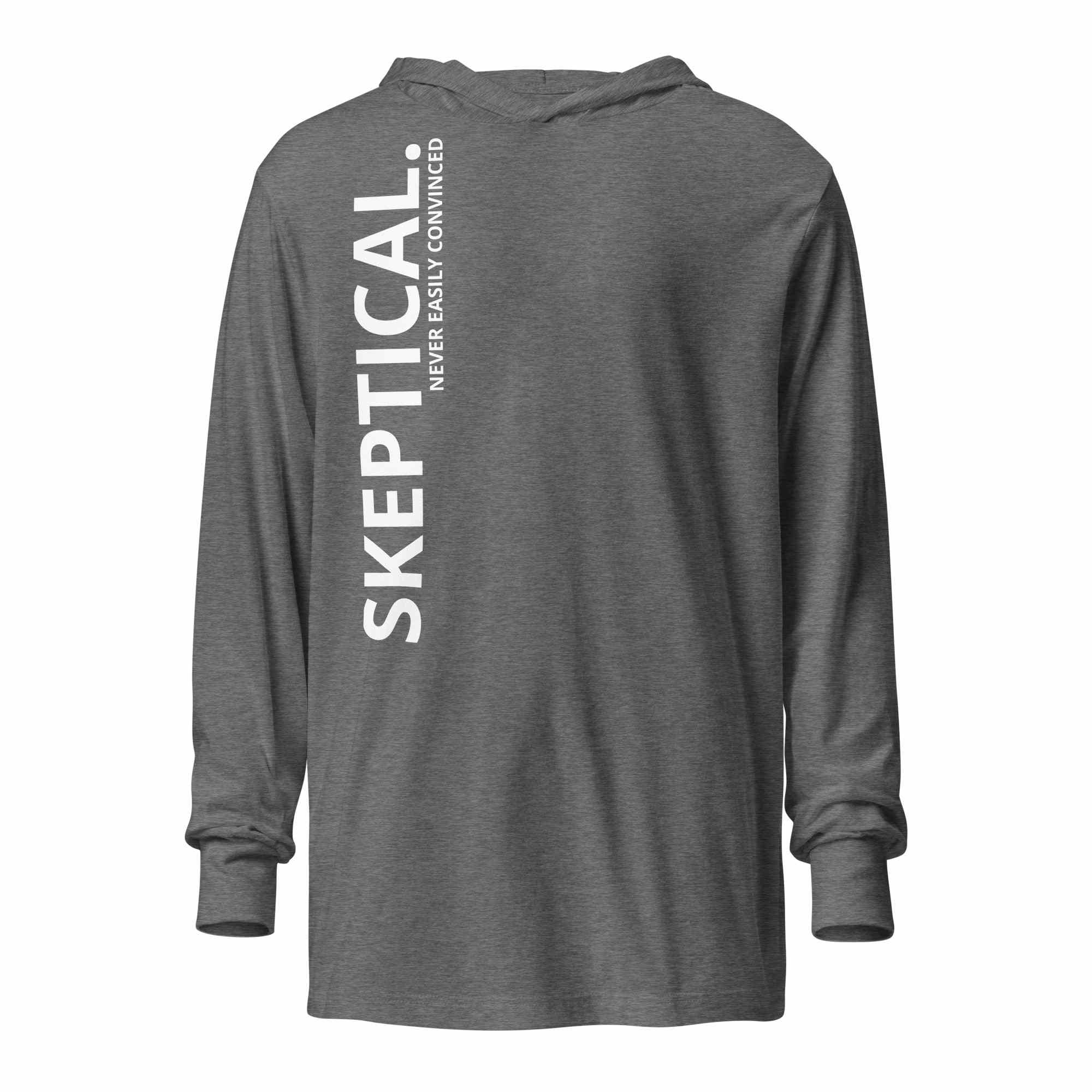 SKEPTICAL N.E.C. Hooded long-Sleeve Tee