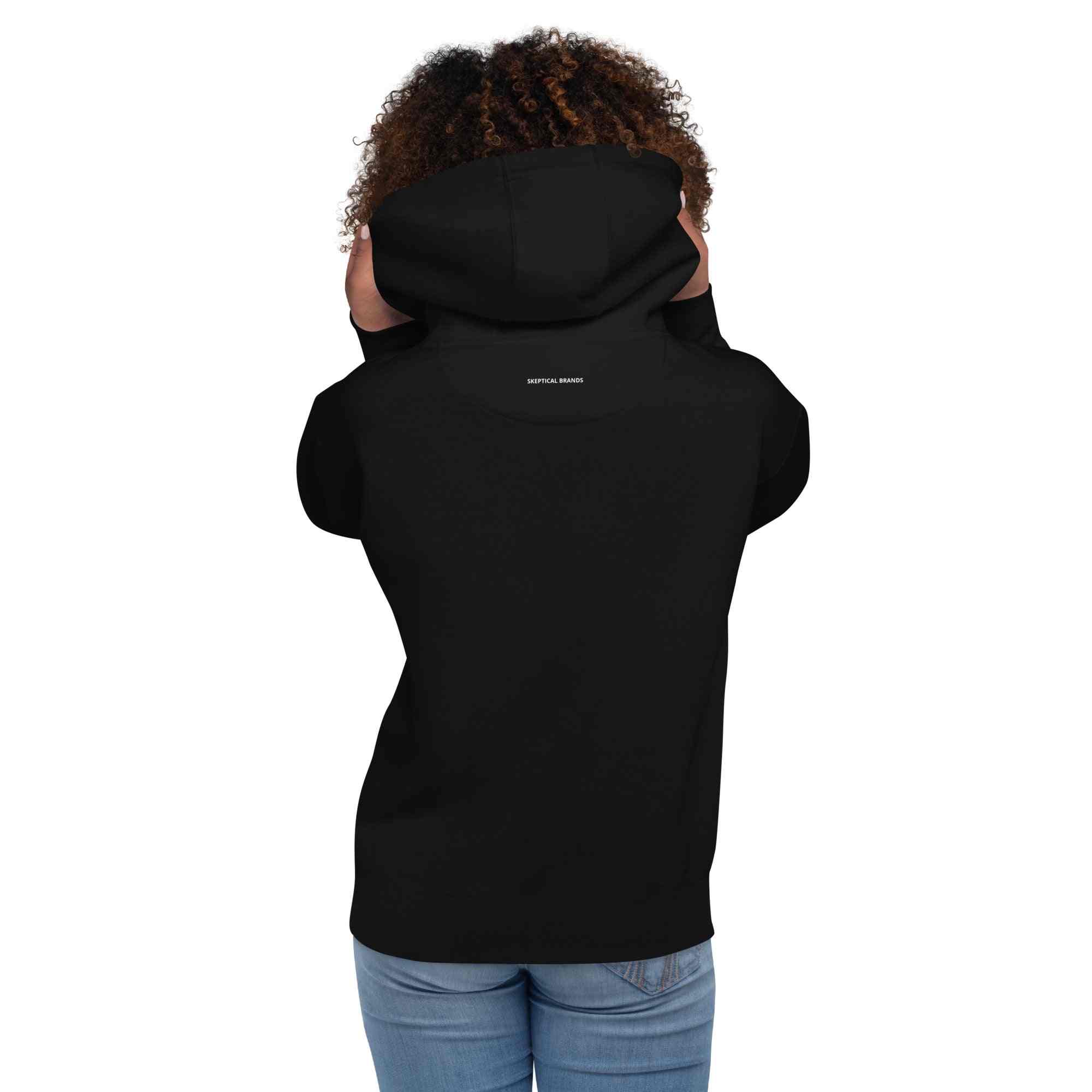 SKEPTICAL N.E.C. Black Unisex Hoodie