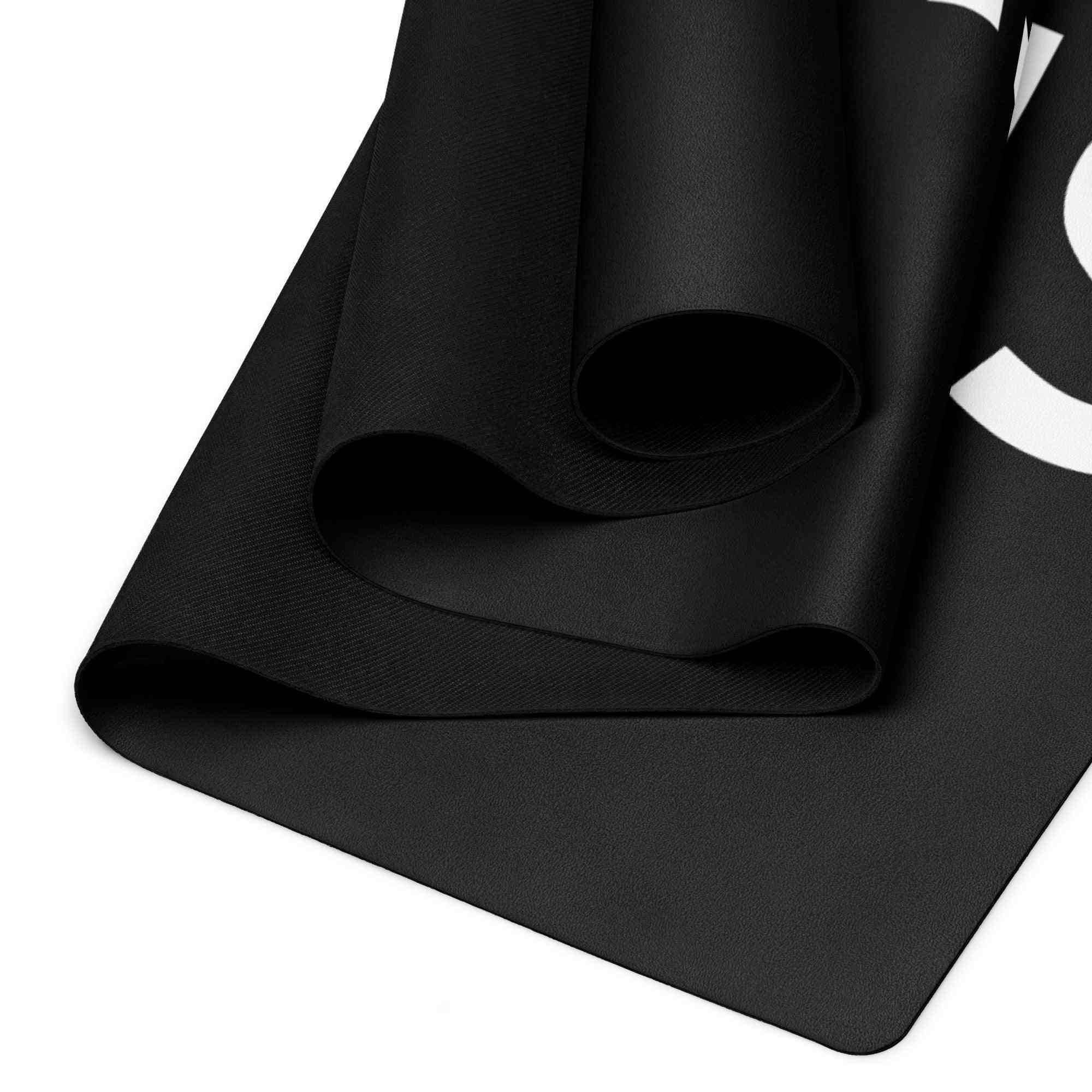 SKEPTICAL. Black Yoga Mat - SKEPTICAL BRANDS